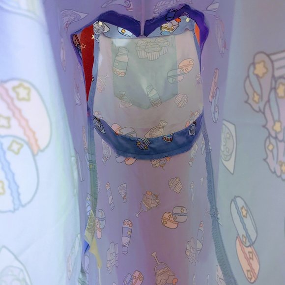 ROMWE Kawaii Cartoon Print Overall Dress - Picture 8 of 13